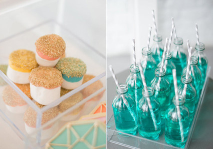 Geometric wedding inspiration Wedding Inspiration