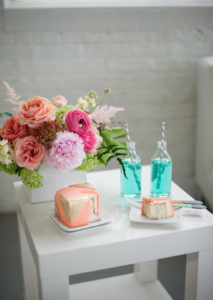 Geometric wedding inspiration Wedding Inspiration