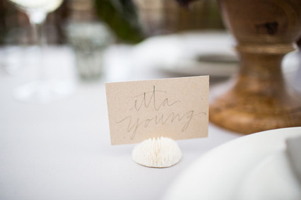 Escort Card