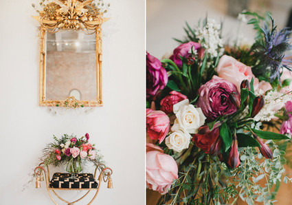 Jewel toned wedding inspiration Wedding Inspiration