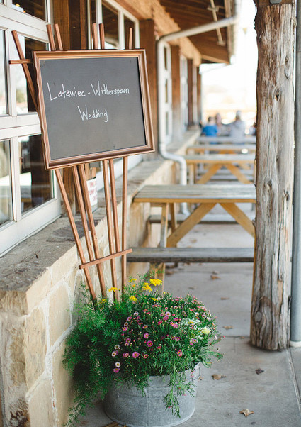 Chalkboard Wedding Inspiration