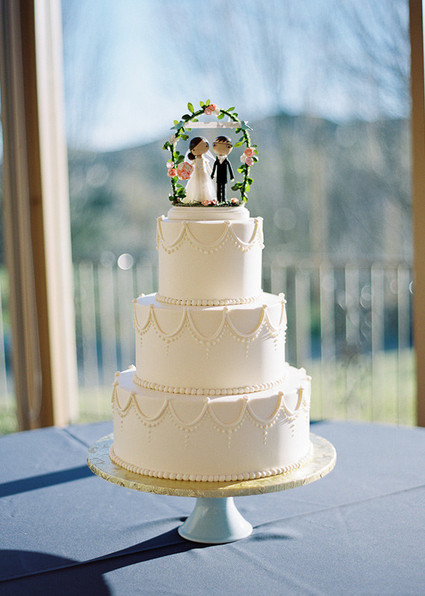 Napa Valley Wedding Cake