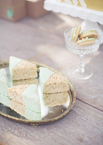 Vibrant Spring Wedding Food