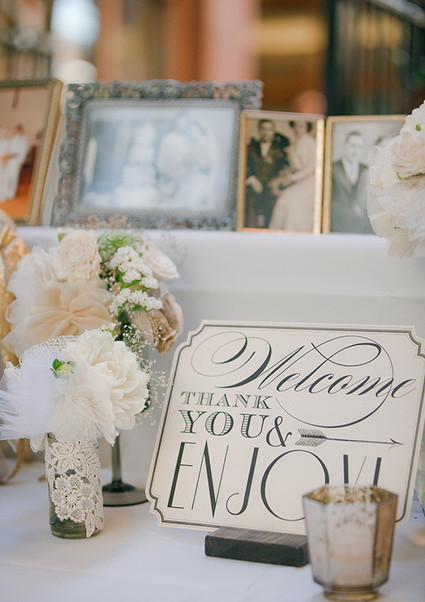 Vintage Glam Seattle Wedding