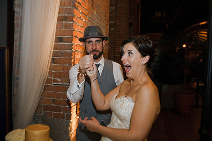 Vintage Glam Seattle Wedding