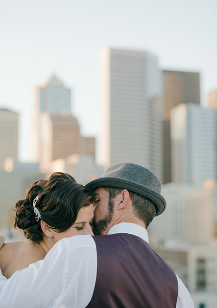 Vintage Glam Seattle Wedding