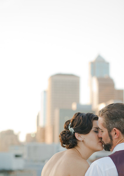 Vintage Glam Seattle Wedding