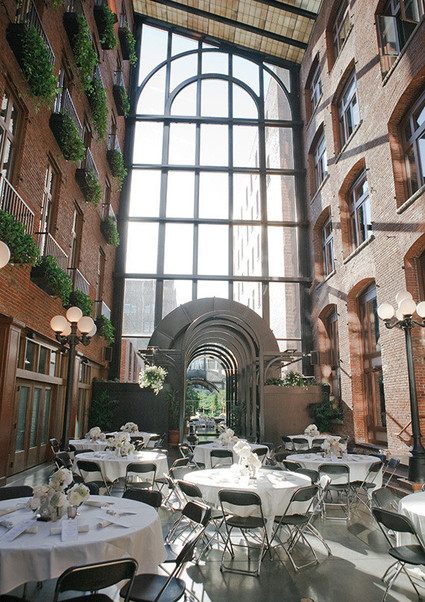 Vintage Glam Seattle Wedding Reception