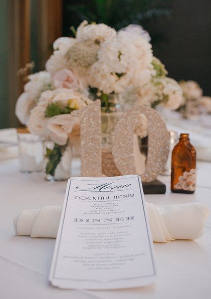 Vintage Glam Seattle Wedding