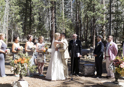 Romantic Palm Springs Wedding Ceremony Inspiration