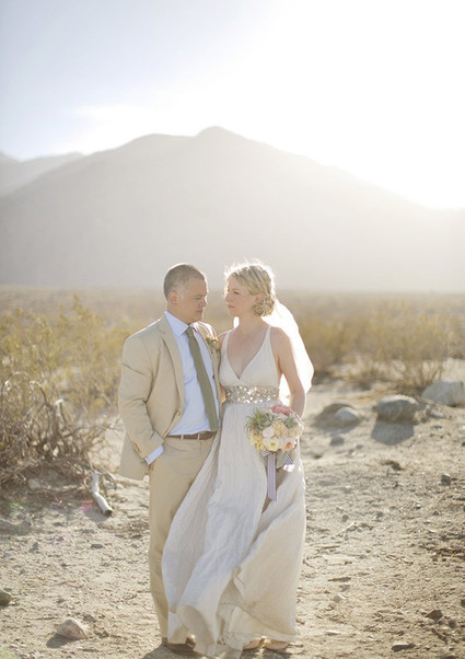 Desert Wedding Portrait