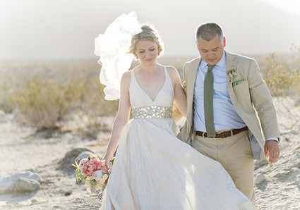 Desert Wedding Portrait