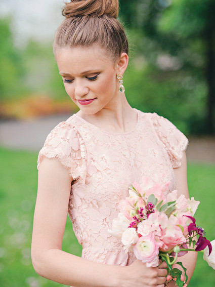 Vintage bridesmaid