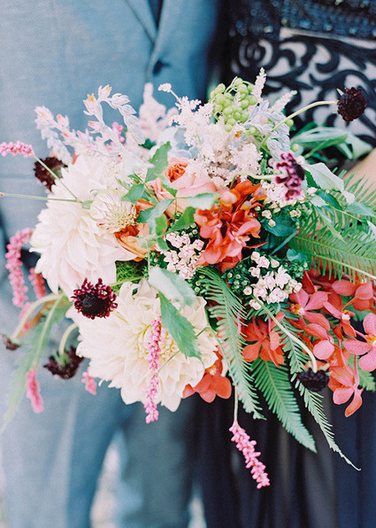 Bohemian Fall wedding inspiration Wedding Inspiration