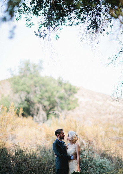 Vintage Woodland California Wedding