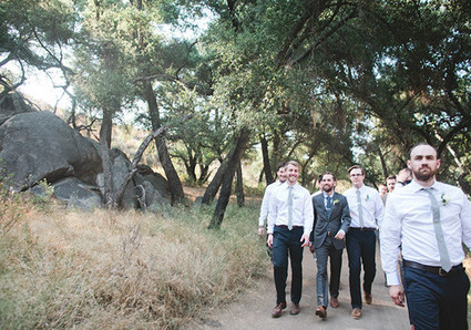 Vintage Woodland California Wedding