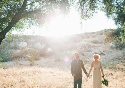 Vintage Woodland California Wedding Portraits
