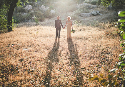Vintage Woodland California Wedding