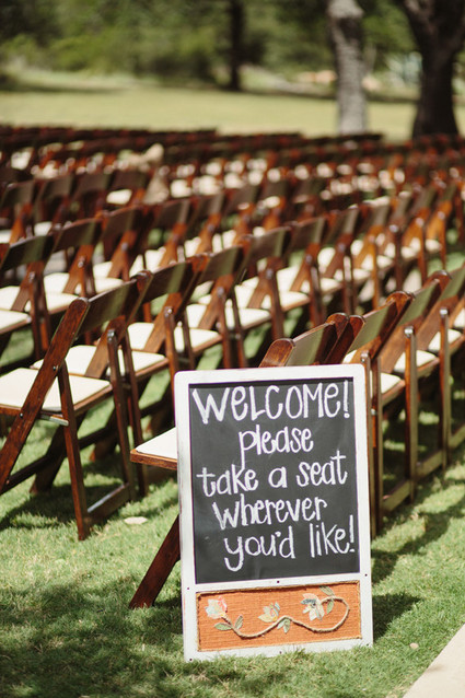 wedding chalkboard