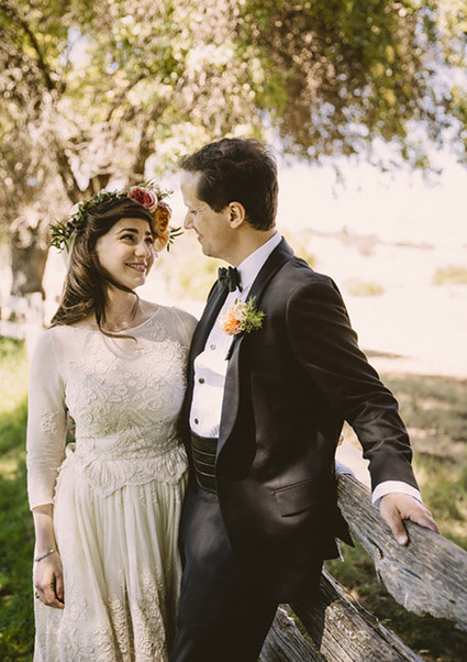 Vintage Carmel Wedding Portrait