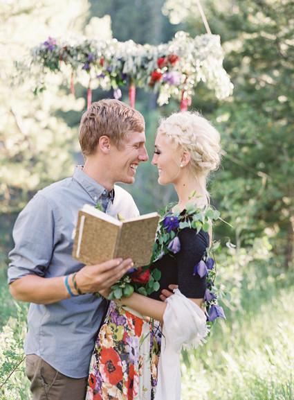 Flower Afternoon Wedding Inspiration