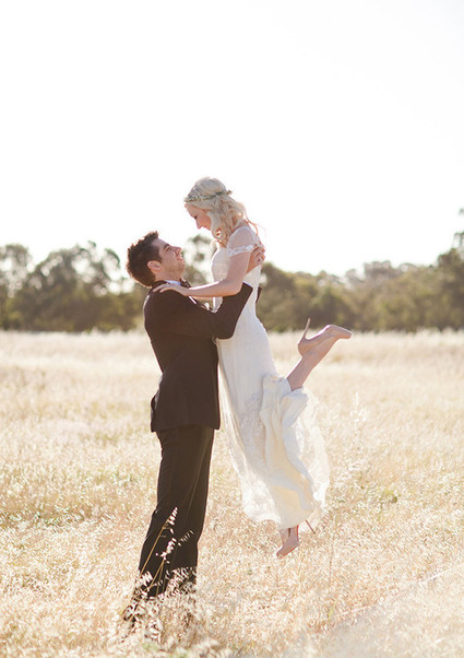 Whimsical Australian Wedding Portrait
