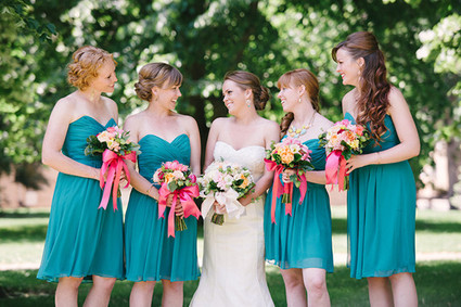 Bright, colorful Colorado wedding Wedding Inspiration