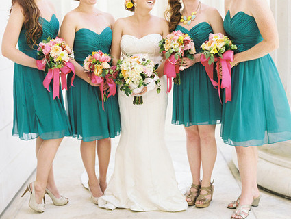 Bright, colorful Colorado wedding Wedding Inspiration