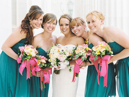 Bright, colorful Colorado wedding Wedding Inspiration