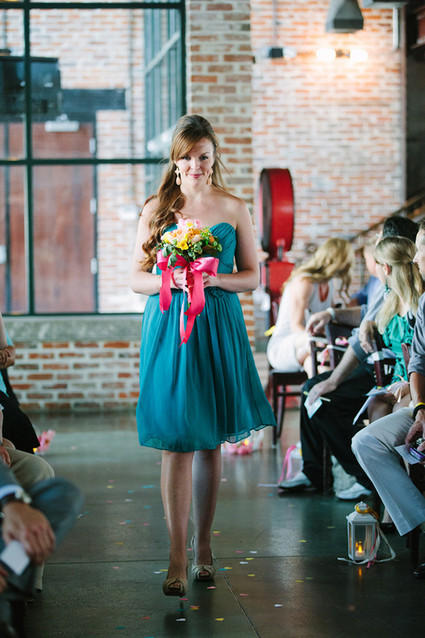 Bright, colorful Colorado wedding Wedding Inspiration