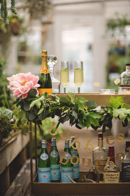 Bar Cart Wedding Inspiration
