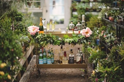 Bar Cart Wedding Inspiration