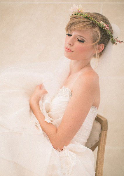 Delicate bride