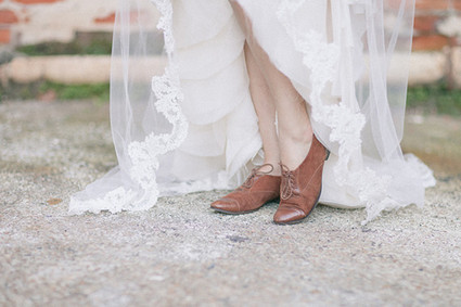 Brown shoes