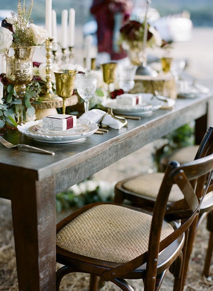Rustic winter wedding inspiration Wedding Inspiration