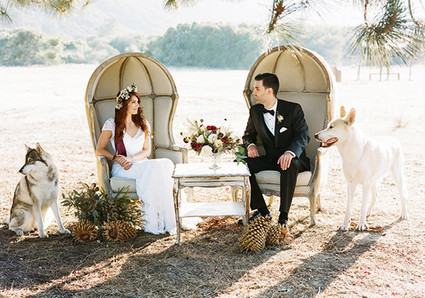 Rustic winter wedding inspiration Wedding Inspiration