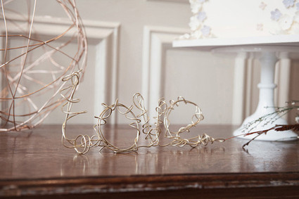 White wedding decor
