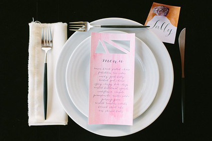Calligraphy Wedding Inspiration