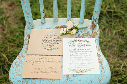 Calligraphy Wedding Inspiration