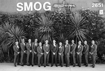 Whimsical Smog Shoppe Wedding