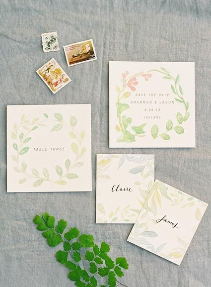 Velvety green wedding inspiration Wedding Inspiration