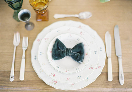 Velvety green wedding inspiration Wedding Inspiration