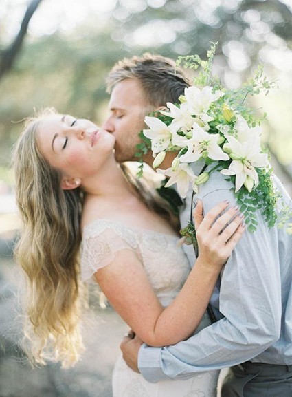 Velvety green wedding inspiration Wedding Inspiration