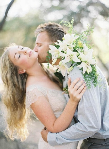 Velvety green wedding inspiration Wedding Inspiration
