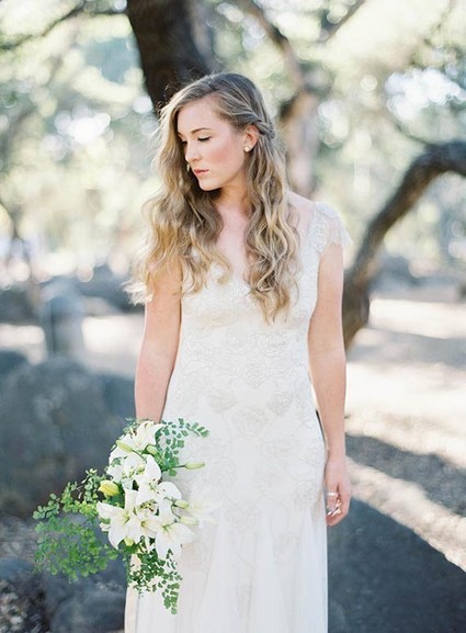 Velvety green wedding inspiration Wedding Inspiration