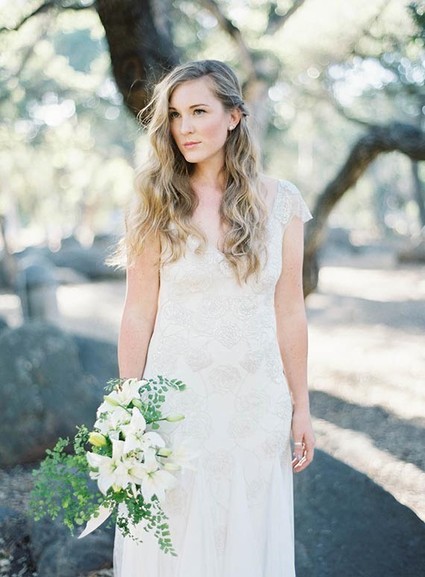 Velvety green wedding inspiration Wedding Inspiration