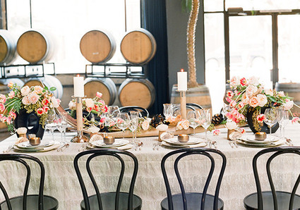 Romantic inspired tablescape