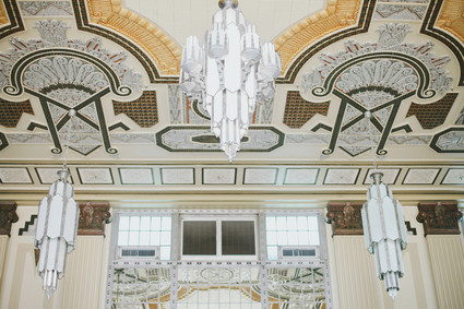 Art Deco black and gold venue