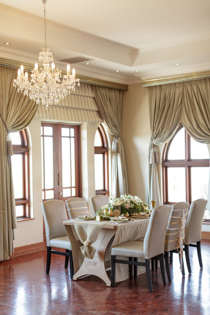 Metallic winter wedding ideas Wedding Inspiration