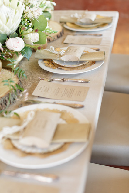 Metallic winter wedding ideas Wedding Inspiration